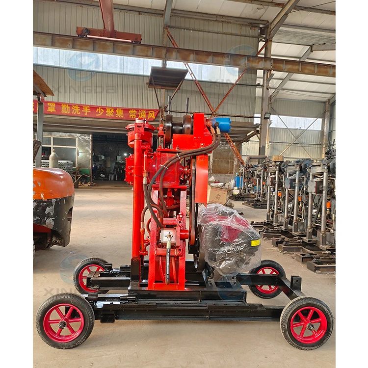 Equipo de perforaci&oacute;n de n&uacute;cleo hidr&aacute;ulico port&aacute;til XINGDA XY-50/50Y