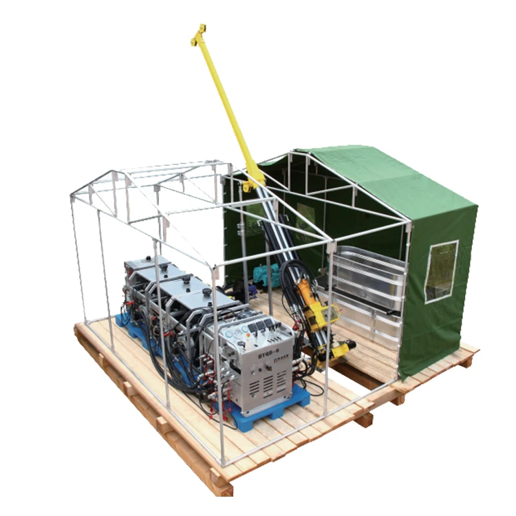 Equipo de perforaci&oacute;n de n&uacute;cleo hidr&aacute;ulico completo port&aacute;til XDQB-6
