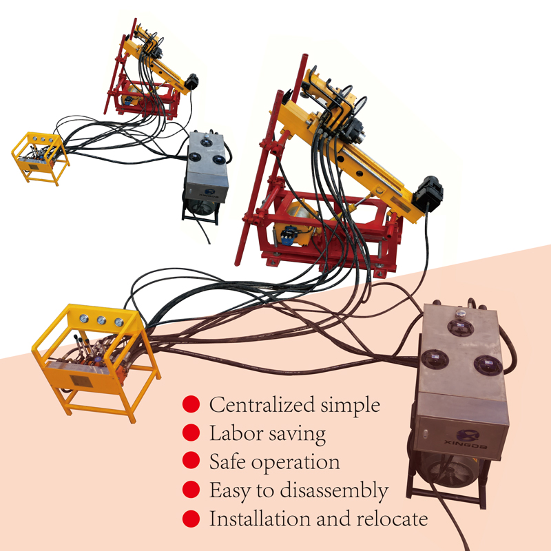 Equipo de perforación subterránea completamente hidráulico KY-500