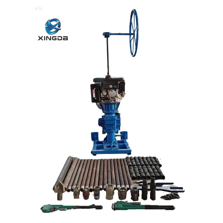 Plataforma de perforaci&oacute;n de n&uacute;cleo port&aacute;til XD-20BP