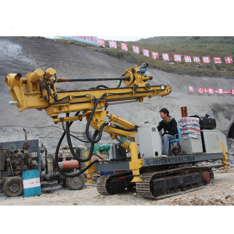 Plataforma de perforación de ingeniería hidráulica multifunción modelo GL-6000S