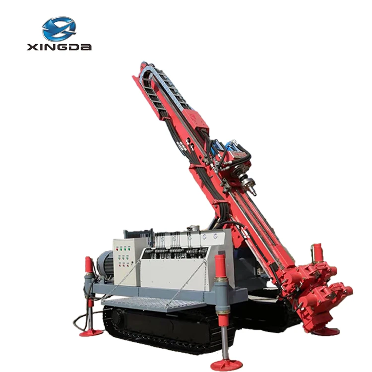 Plataforma de perforaci&oacute;n de anclaje de ingenier&iacute;a hidr&aacute;ulica completa tipo oruga GM-5