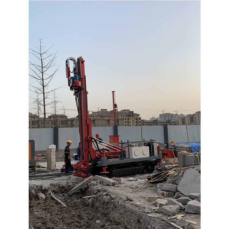 Plataforma de perforación de anclaje de ingeniería hidráulica completa tipo oruga GM-5