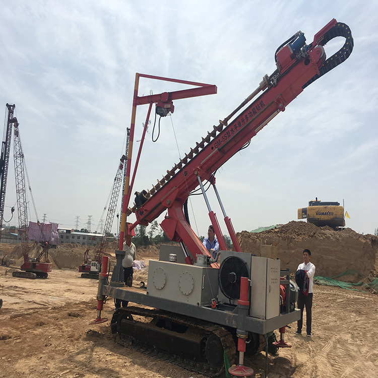 Equipo de perforación multifunción de elevación horizontal GM-5S 