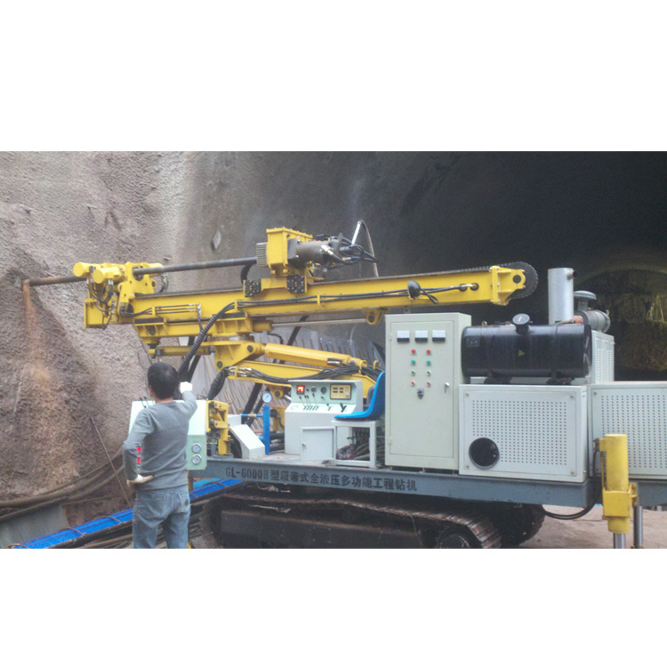 Plataforma de perforación de ingeniería hidráulica multifunción modelo GL-6000S