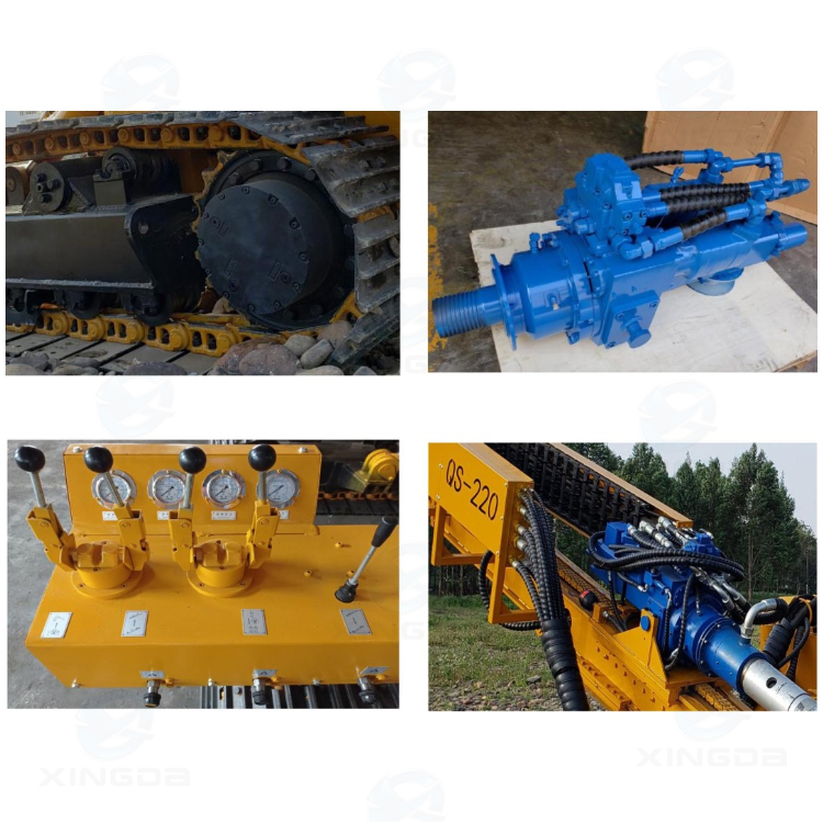 Equipo de perforación multifuncional hidráulico QS-220