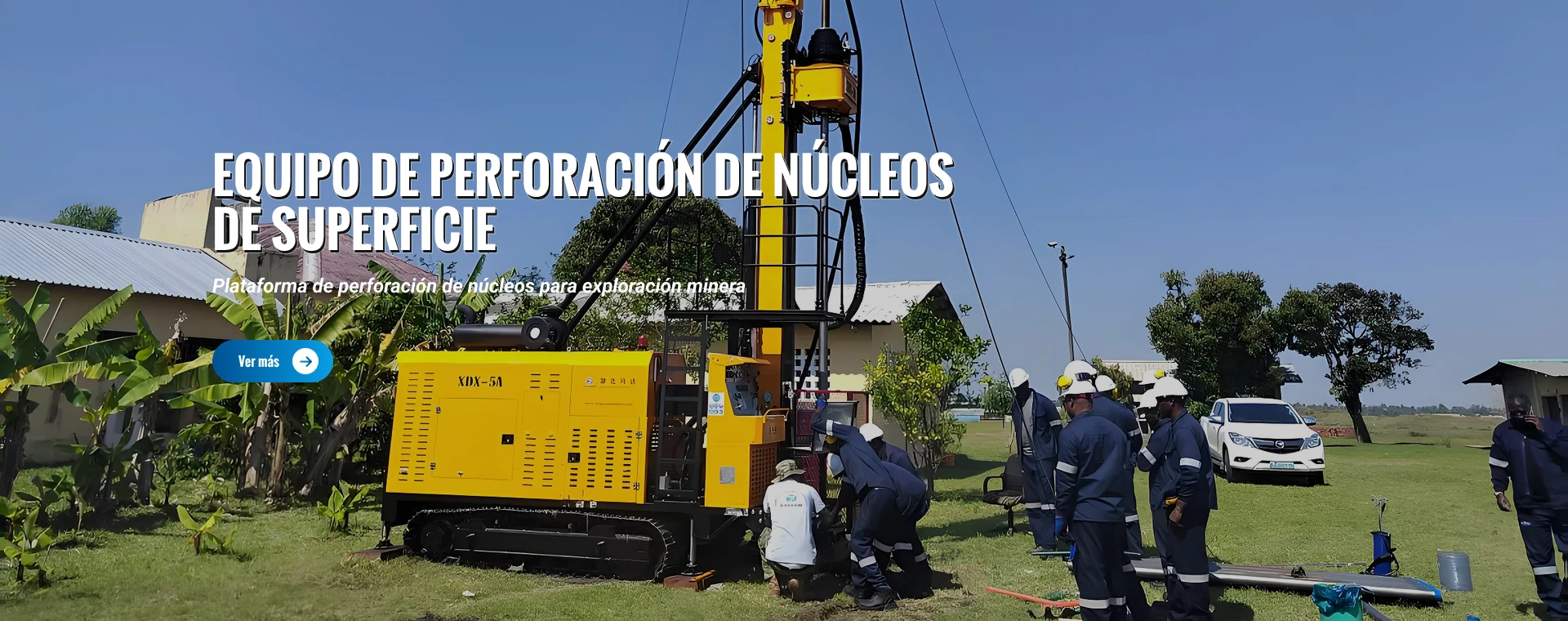 PLATAFORMA DE PERFORACI&Oacute;N DE N&Uacute;CLEOS SUPERFICIALES